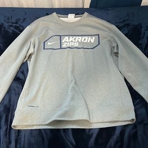 Nike Zip Sweatshirt Grey